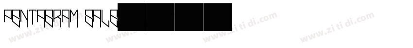 pentagram sale字体转换